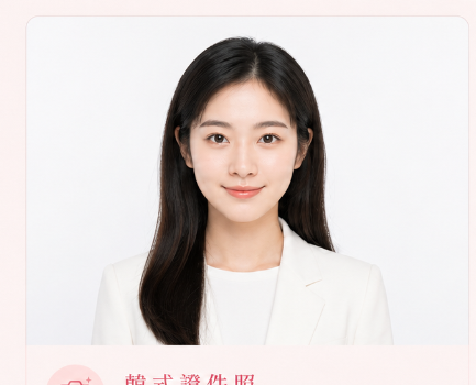 Berry's Wed 韓式證件照｜身分證｜居留證｜護照｜登記換證件照